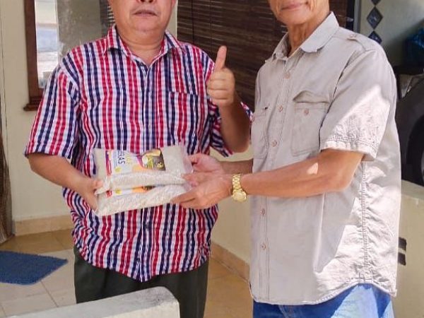 Agihan Beras YM dari Pihak Pengurusan Surau Madrasah Falahiah